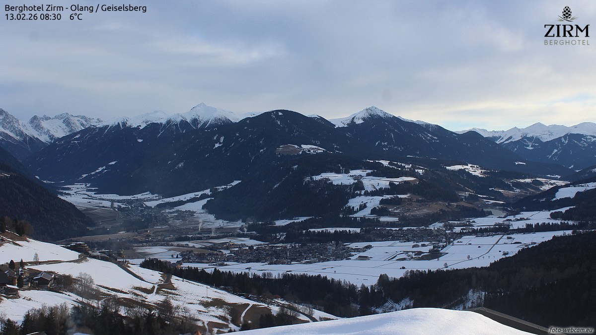 Archiv Foto Webcam Berghotel Zirm am Kronplatz