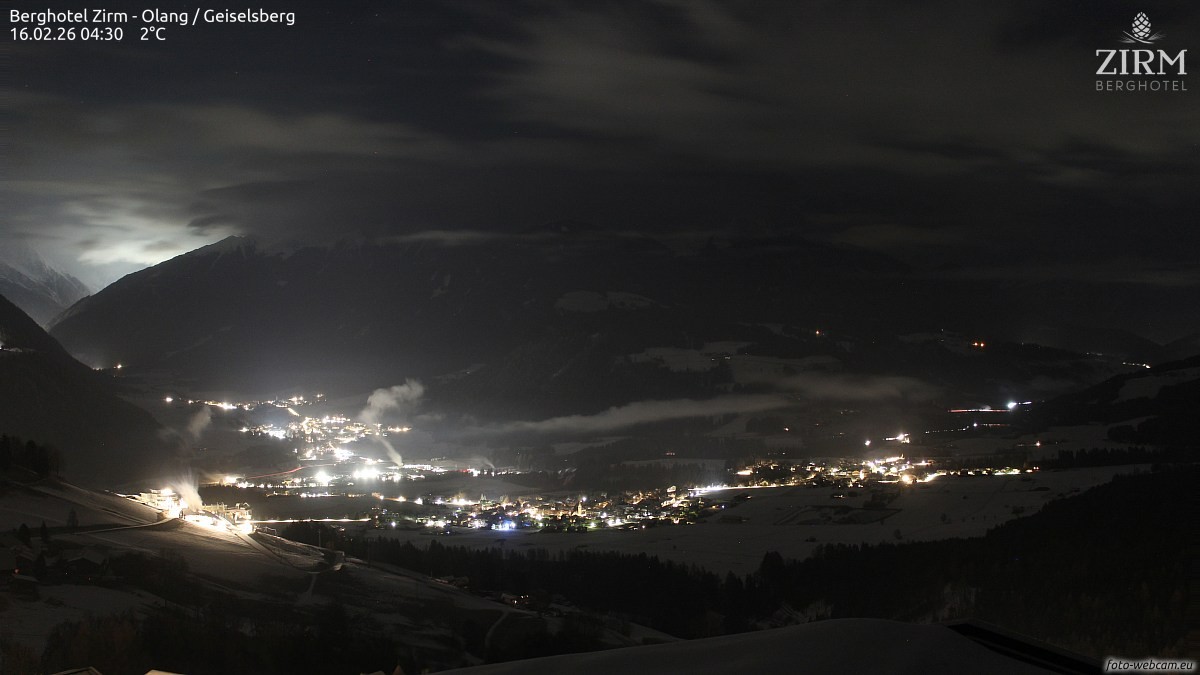 Archiv Foto Webcam Berghotel Zirm am Kronplatz