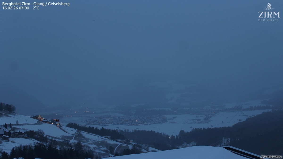 Archiv Foto Webcam Berghotel Zirm am Kronplatz