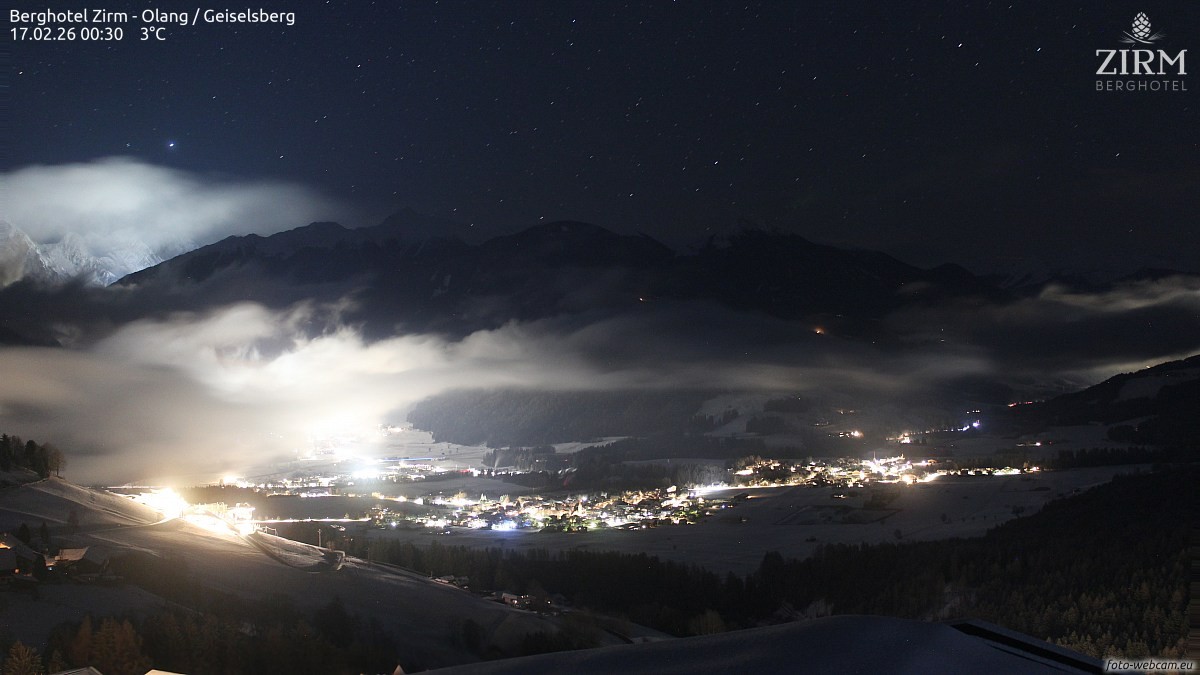 Archiv Foto Webcam Berghotel Zirm am Kronplatz