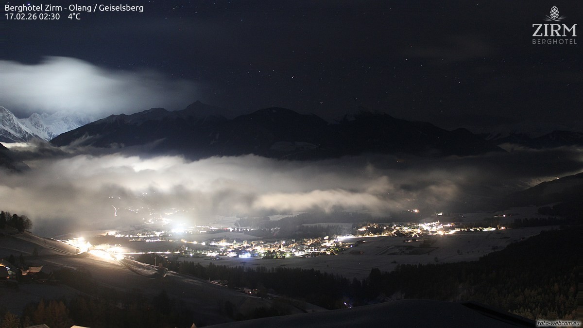 Archiv Foto Webcam Berghotel Zirm am Kronplatz