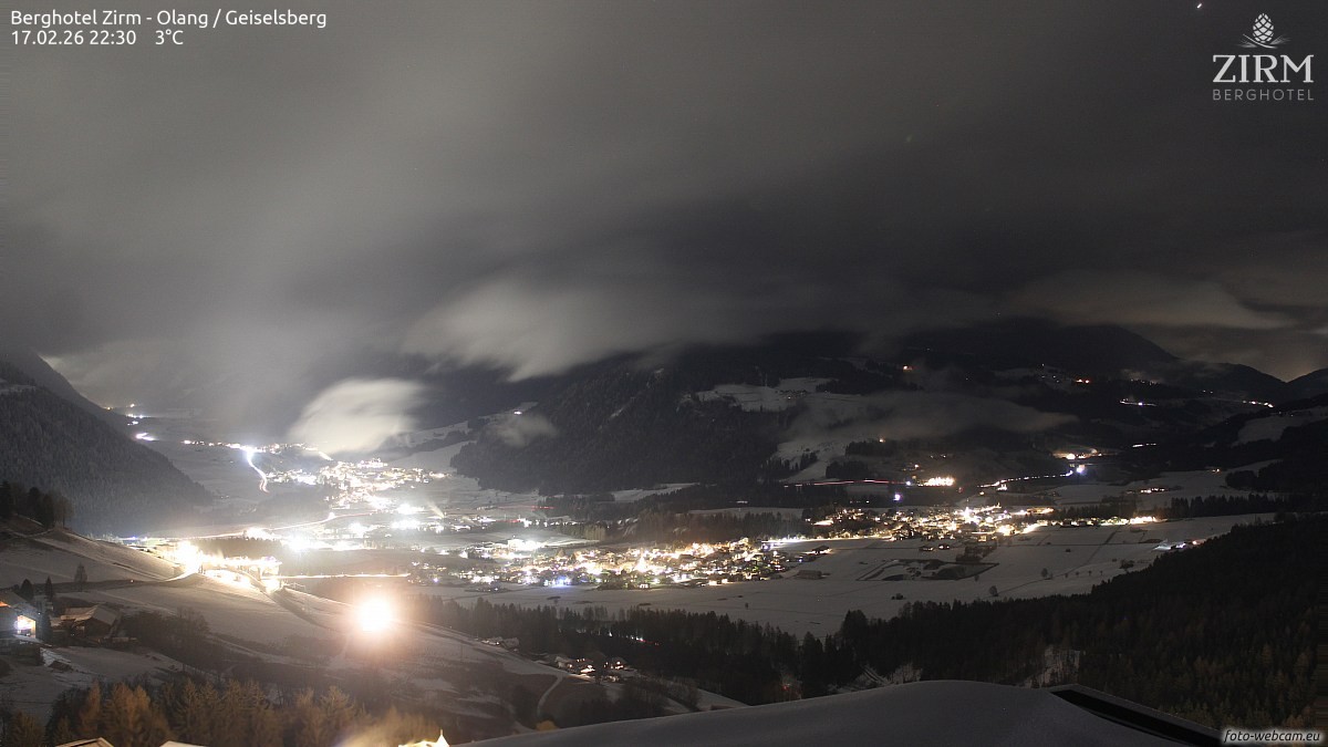 Archiv Foto Webcam Berghotel Zirm am Kronplatz
