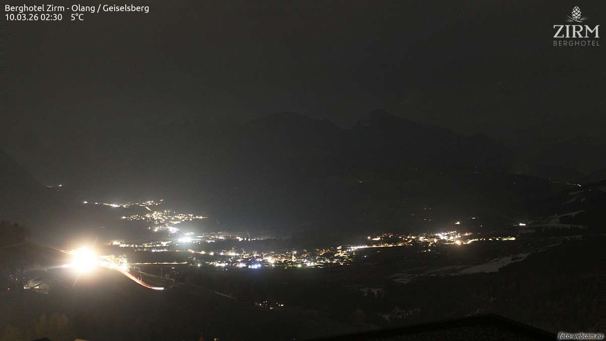 Archiv Foto Webcam Berghotel Zirm am Kronplatz