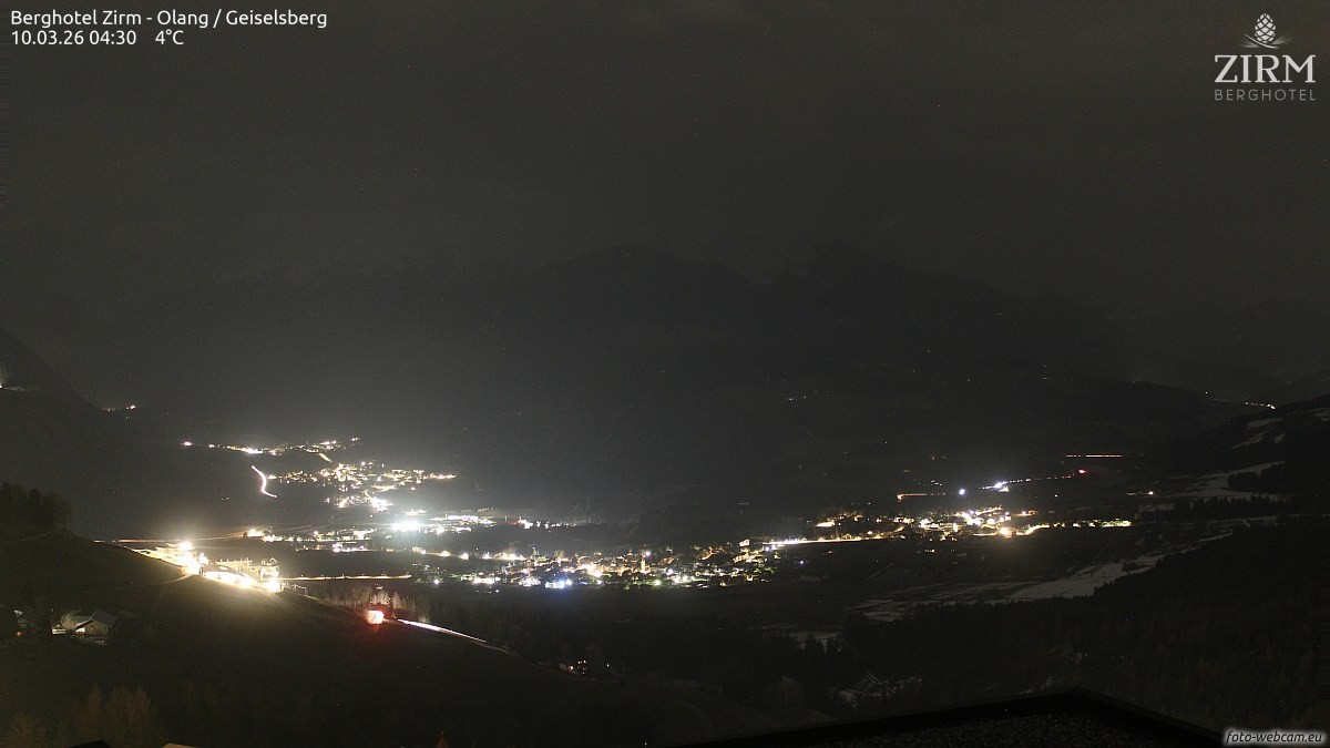 Archiv Foto Webcam Berghotel Zirm am Kronplatz