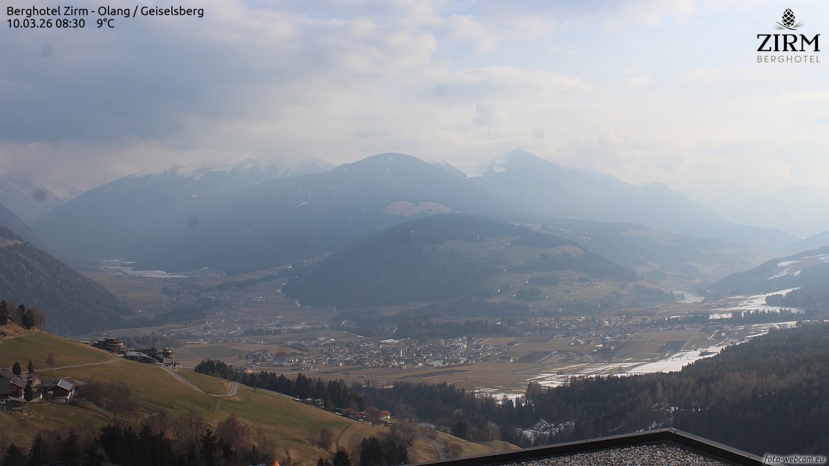 Archiv Foto Webcam Berghotel Zirm am Kronplatz