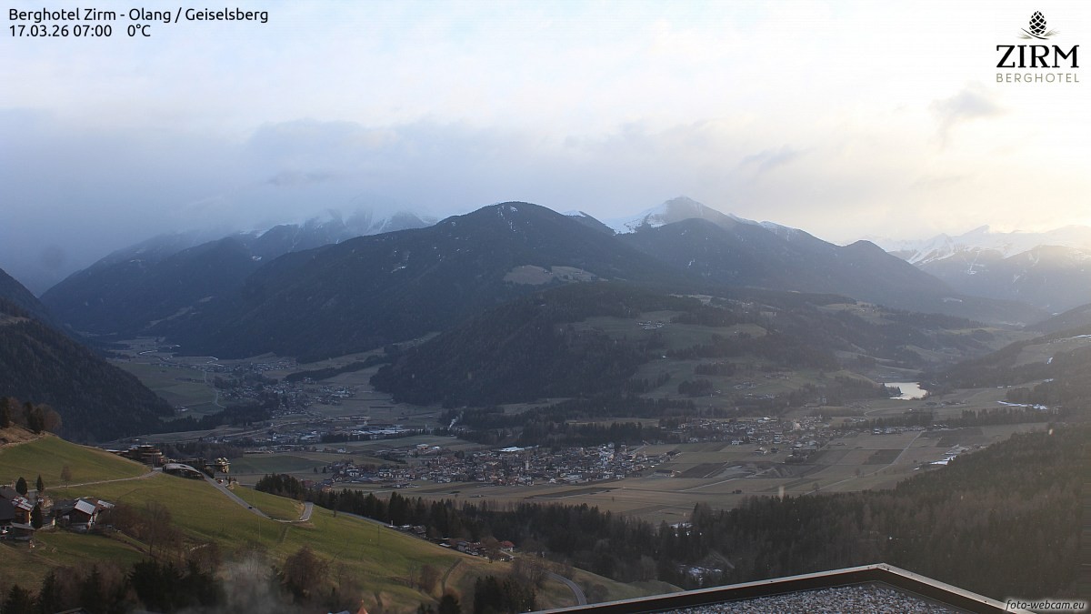 Archiv Foto Webcam Berghotel Zirm am Kronplatz