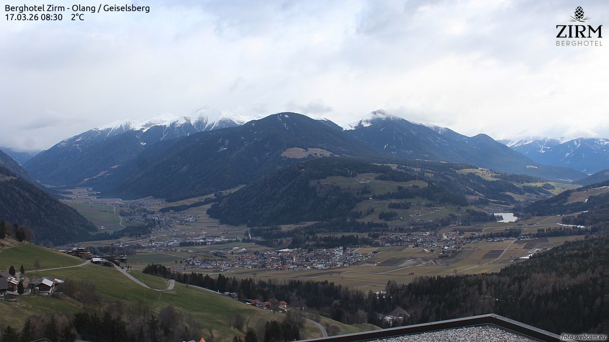 Archiv Foto Webcam Berghotel Zirm am Kronplatz