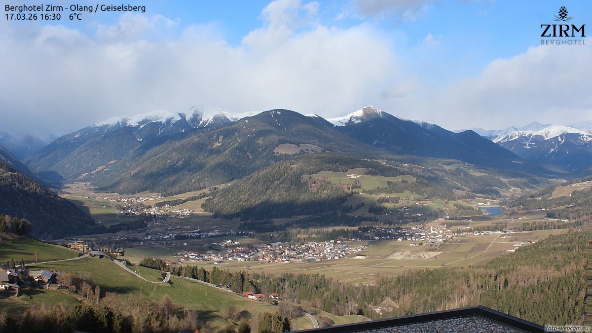 Archiv Foto Webcam Berghotel Zirm am Kronplatz