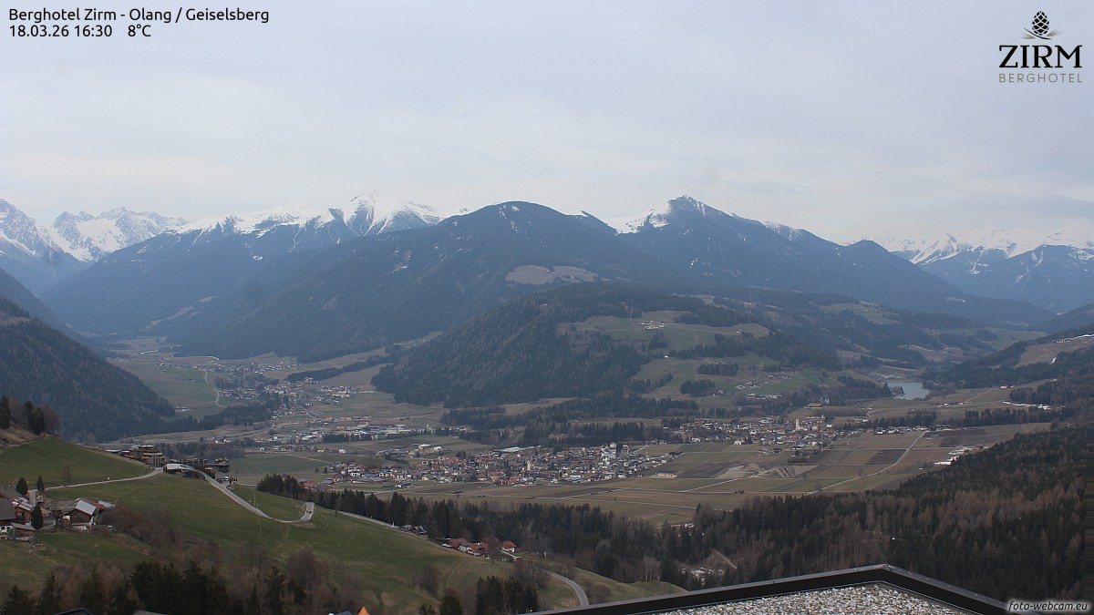 Archiv Foto Webcam Berghotel Zirm am Kronplatz