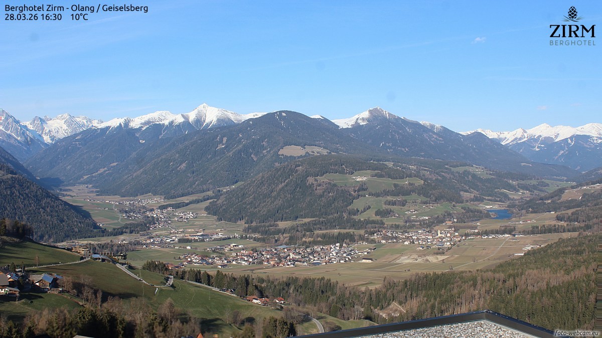 Archiv Foto Webcam Berghotel Zirm am Kronplatz