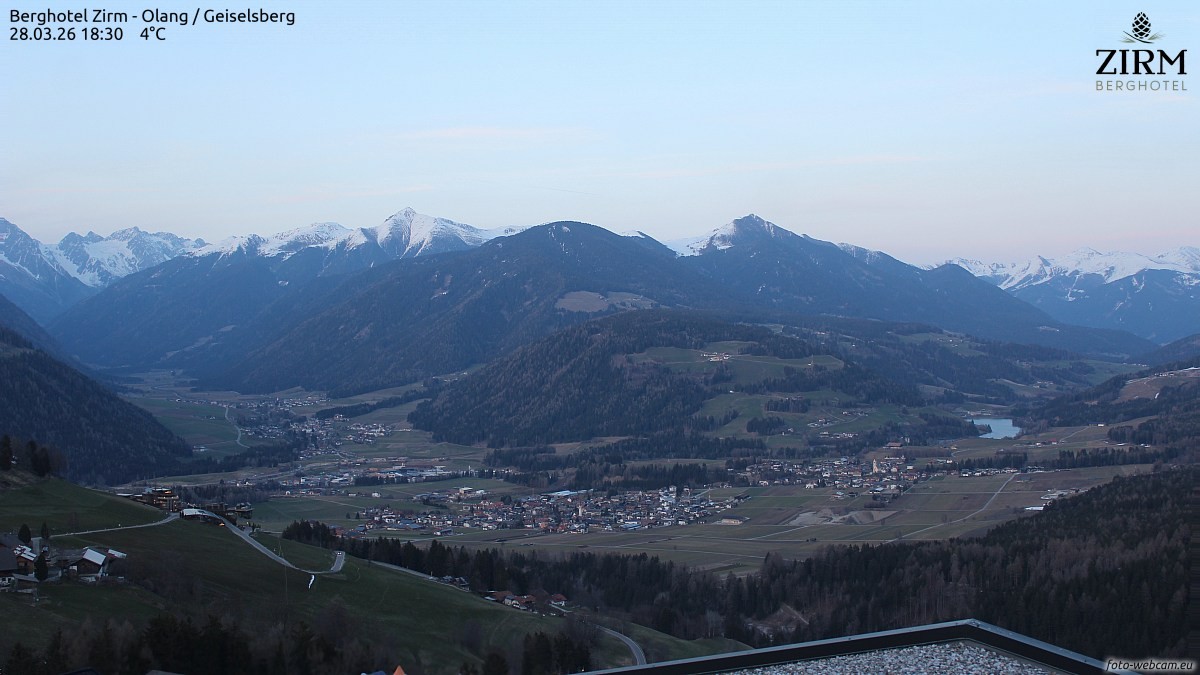 Archiv Foto Webcam Berghotel Zirm am Kronplatz