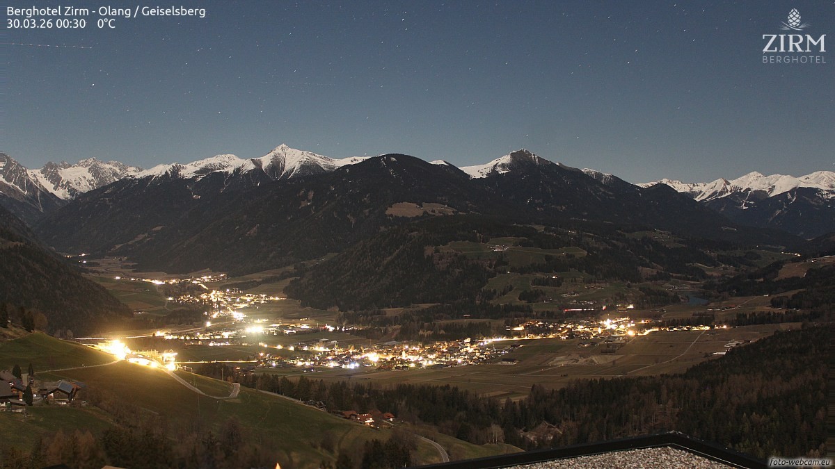 Archiv Foto Webcam Berghotel Zirm am Kronplatz