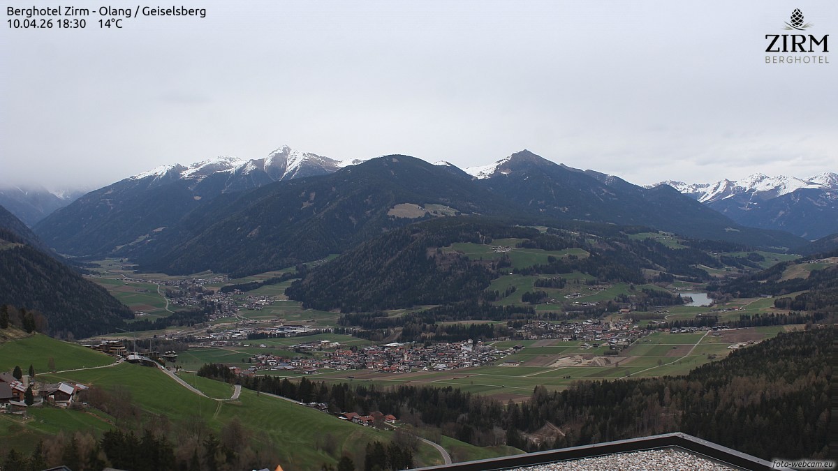 Archiv Foto Webcam Berghotel Zirm am Kronplatz