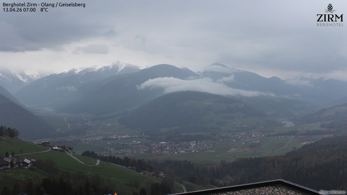 Archiv Foto Webcam Berghotel Zirm am Kronplatz