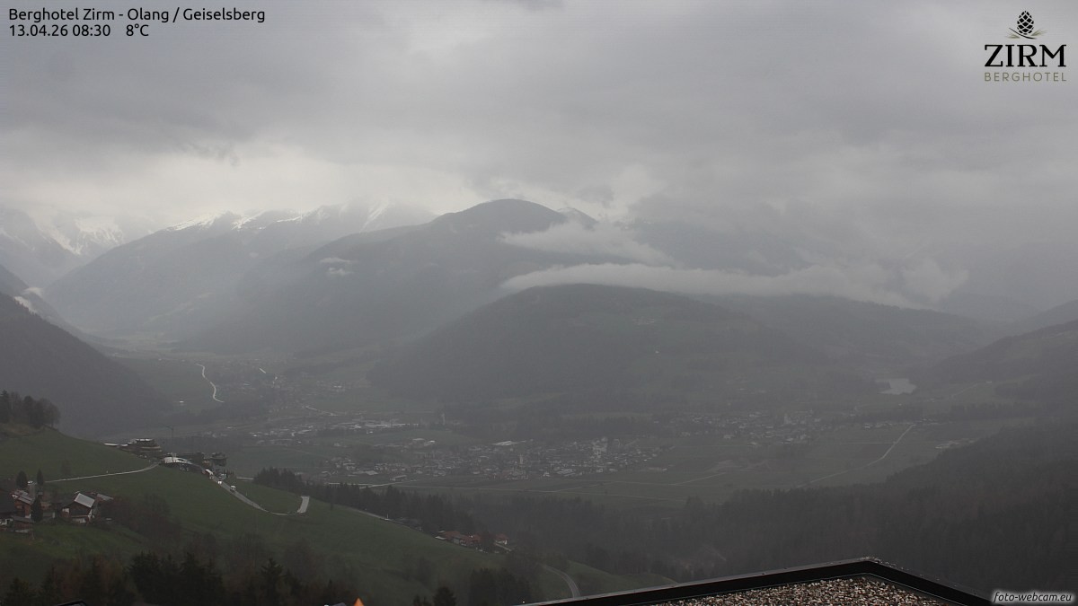 Archiv Foto Webcam Berghotel Zirm am Kronplatz