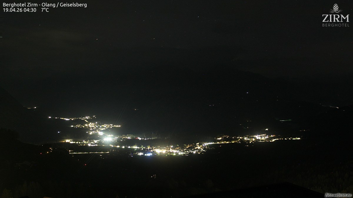 Archiv Foto Webcam Berghotel Zirm am Kronplatz