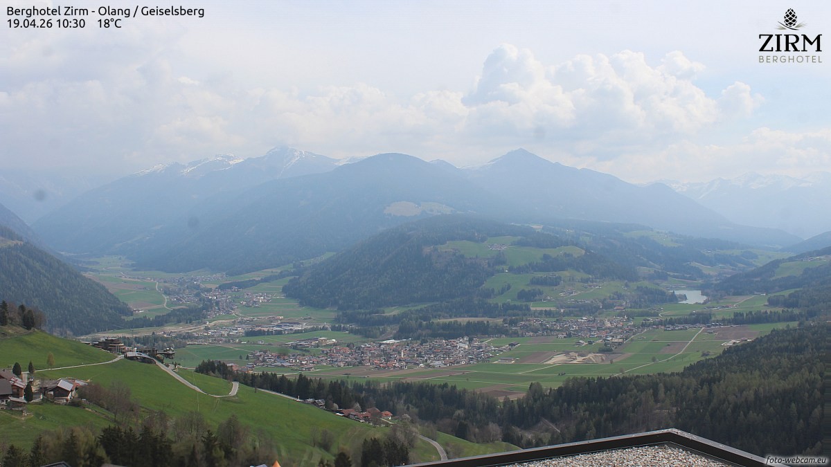 Archiv Foto Webcam Berghotel Zirm am Kronplatz