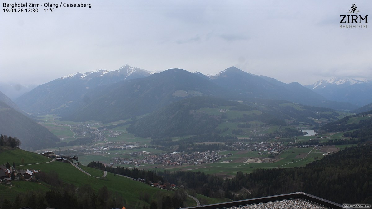 Archiv Foto Webcam Berghotel Zirm am Kronplatz