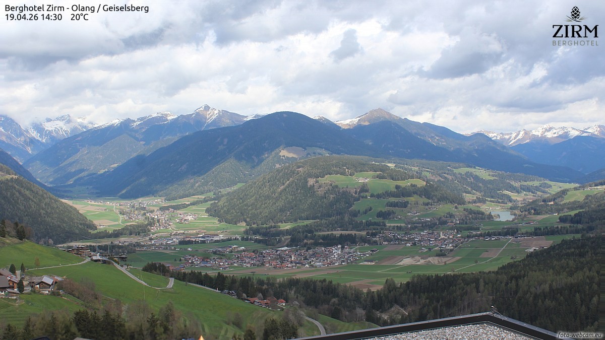 Archiv Foto Webcam Berghotel Zirm am Kronplatz