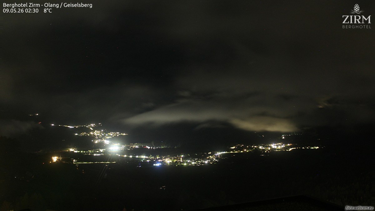 Archiv Foto Webcam Berghotel Zirm am Kronplatz