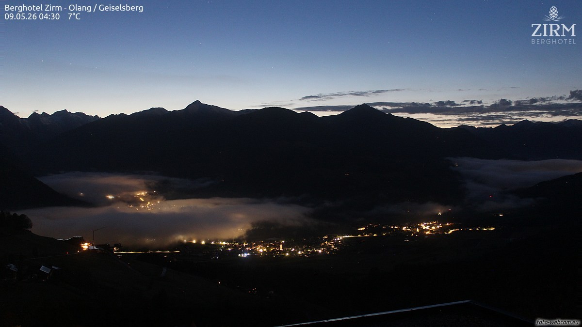 Archiv Foto Webcam Berghotel Zirm am Kronplatz