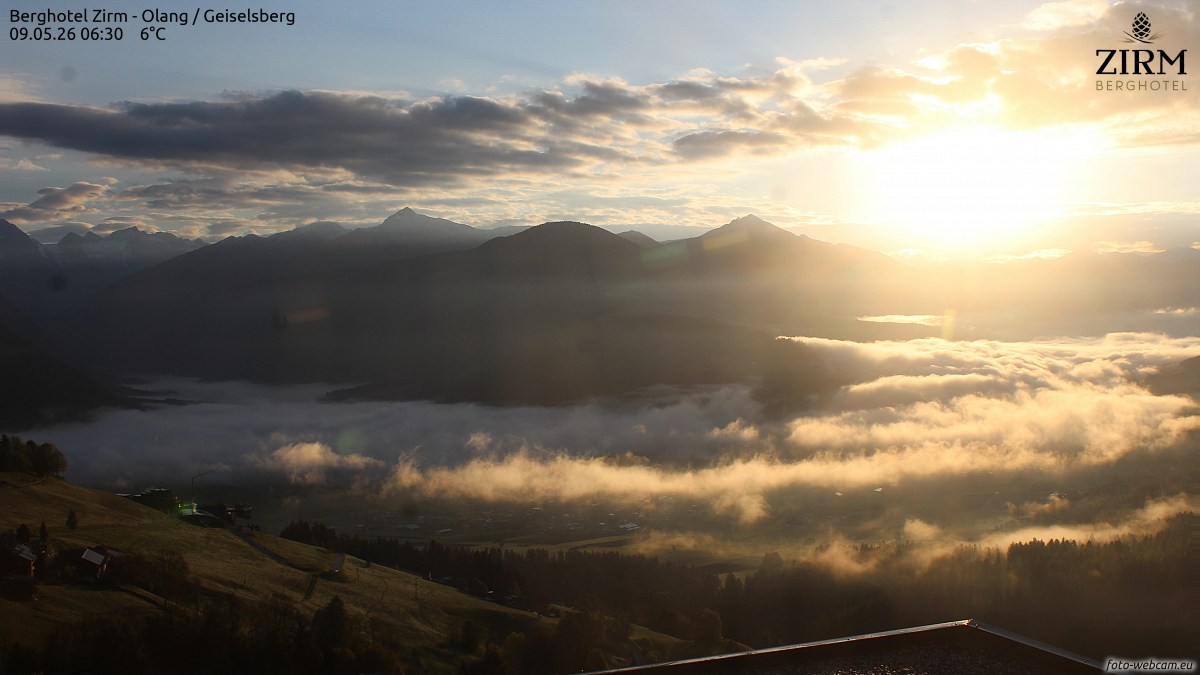 Archiv Foto Webcam Berghotel Zirm am Kronplatz