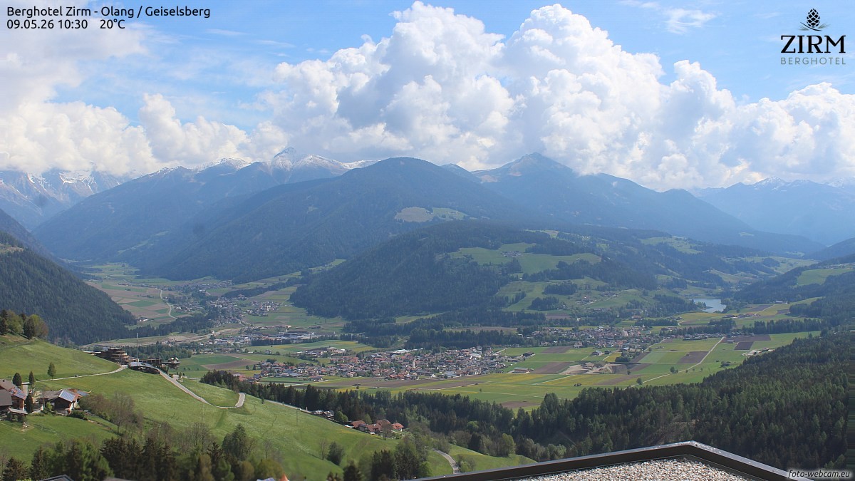 Archiv Foto Webcam Berghotel Zirm am Kronplatz