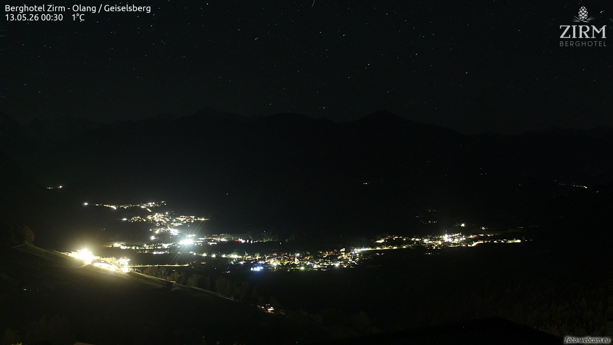 Archiv Foto Webcam Berghotel Zirm am Kronplatz