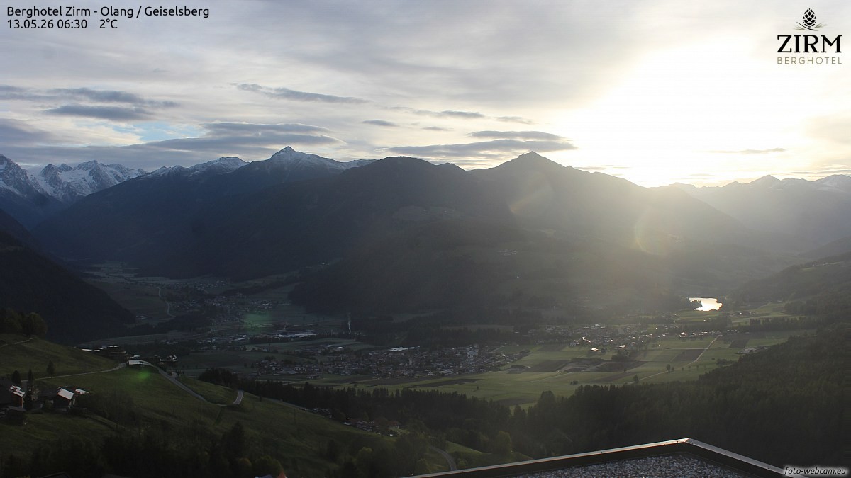 Archiv Foto Webcam Berghotel Zirm am Kronplatz