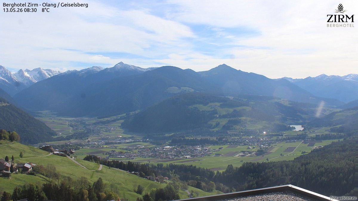 Archiv Foto Webcam Berghotel Zirm am Kronplatz