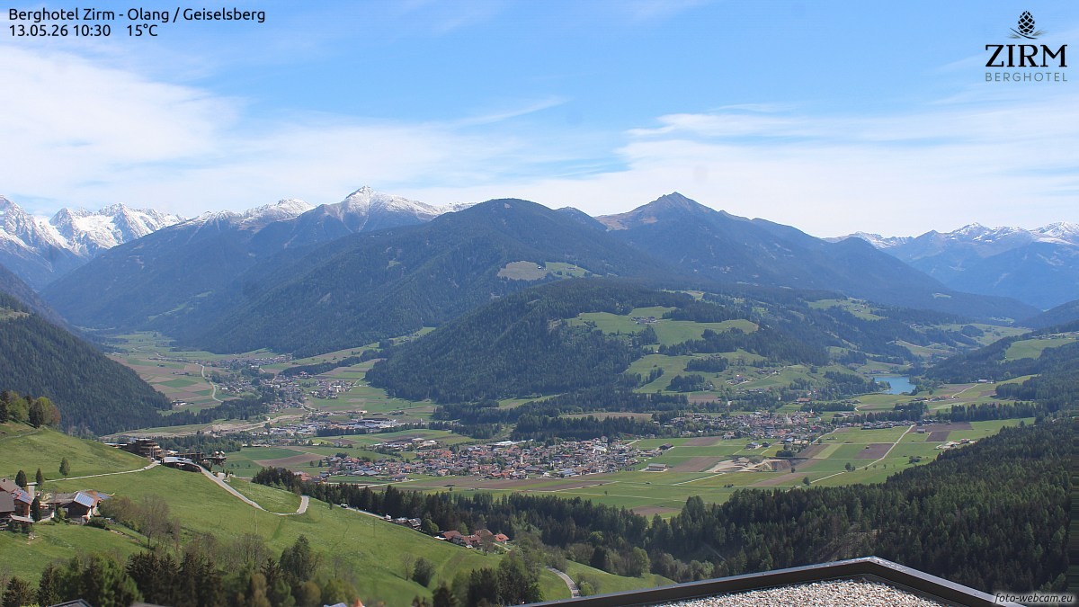Archiv Foto Webcam Berghotel Zirm am Kronplatz