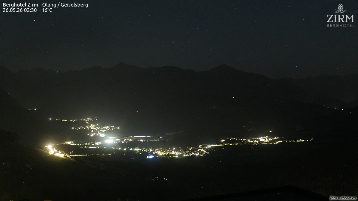 Archiv Foto Webcam Berghotel Zirm am Kronplatz