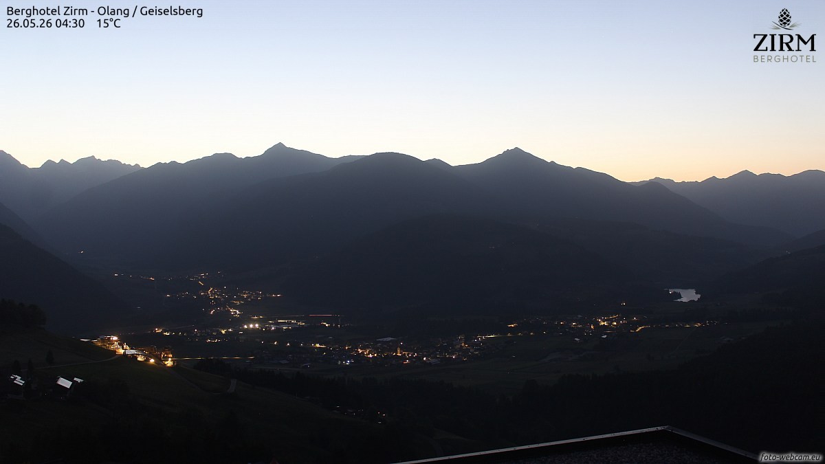 Archiv Foto Webcam Berghotel Zirm am Kronplatz