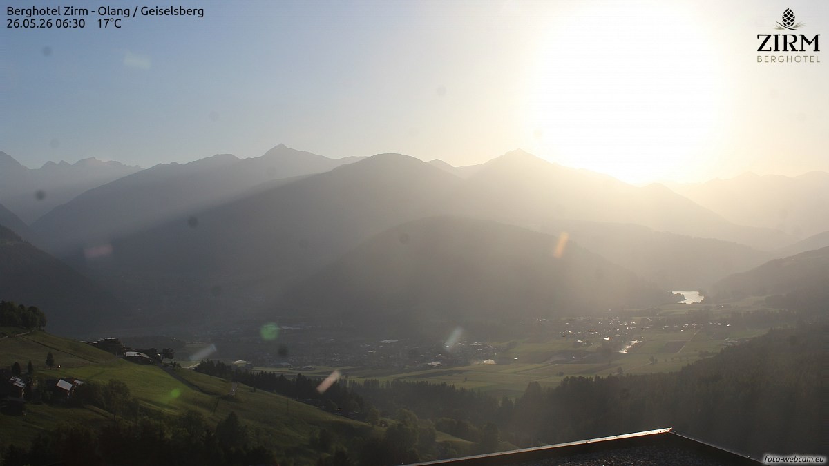 Archiv Foto Webcam Berghotel Zirm am Kronplatz