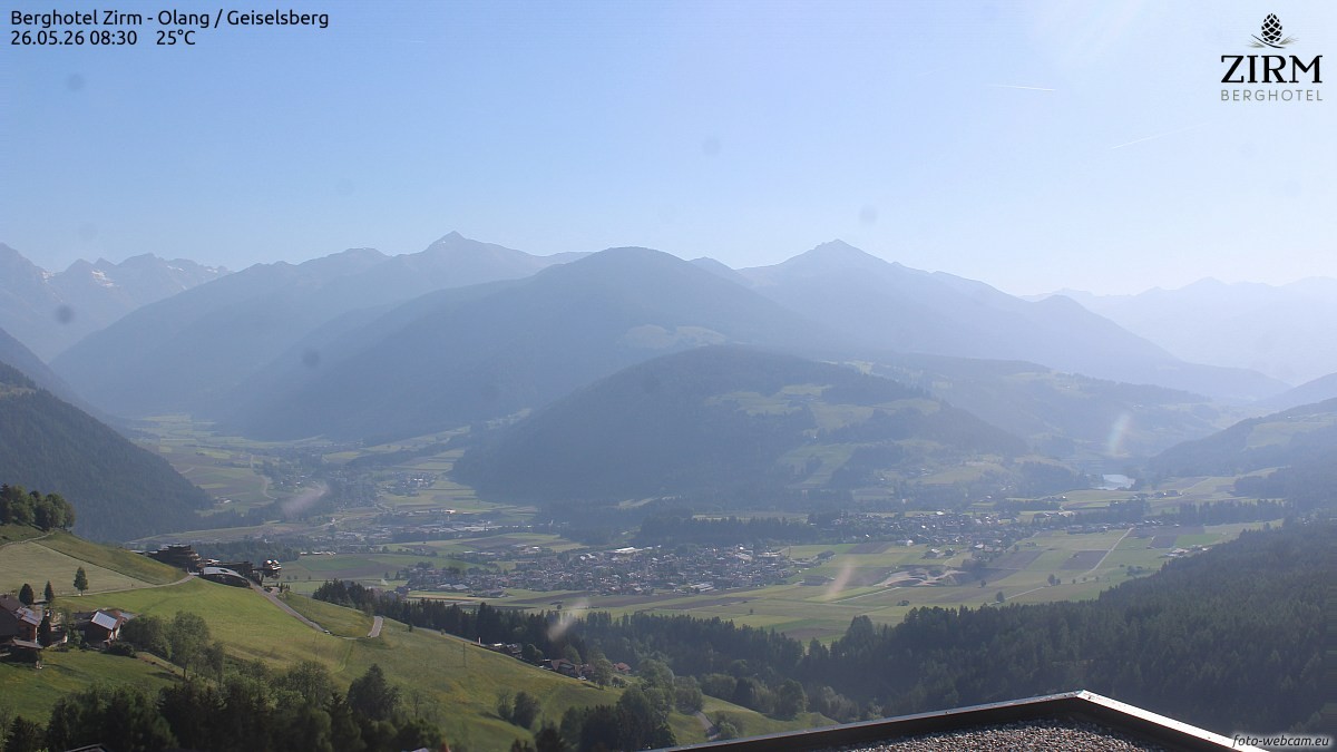 Archiv Foto Webcam Berghotel Zirm am Kronplatz