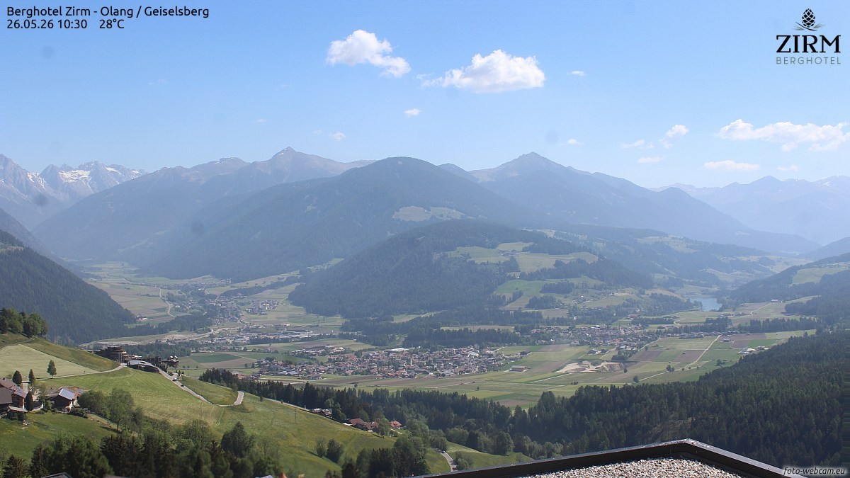 Archiv Foto Webcam Berghotel Zirm am Kronplatz