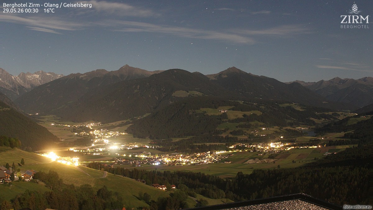 Archiv Foto Webcam Berghotel Zirm am Kronplatz