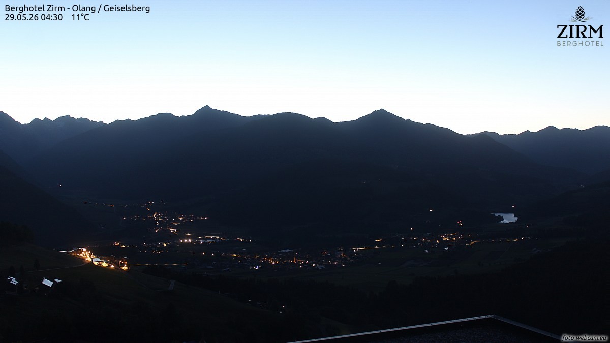 Archiv Foto Webcam Berghotel Zirm am Kronplatz