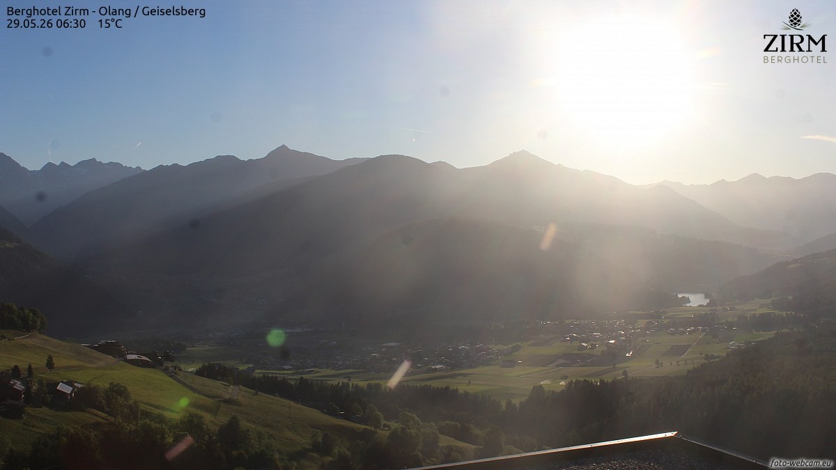 Archiv Foto Webcam Berghotel Zirm am Kronplatz