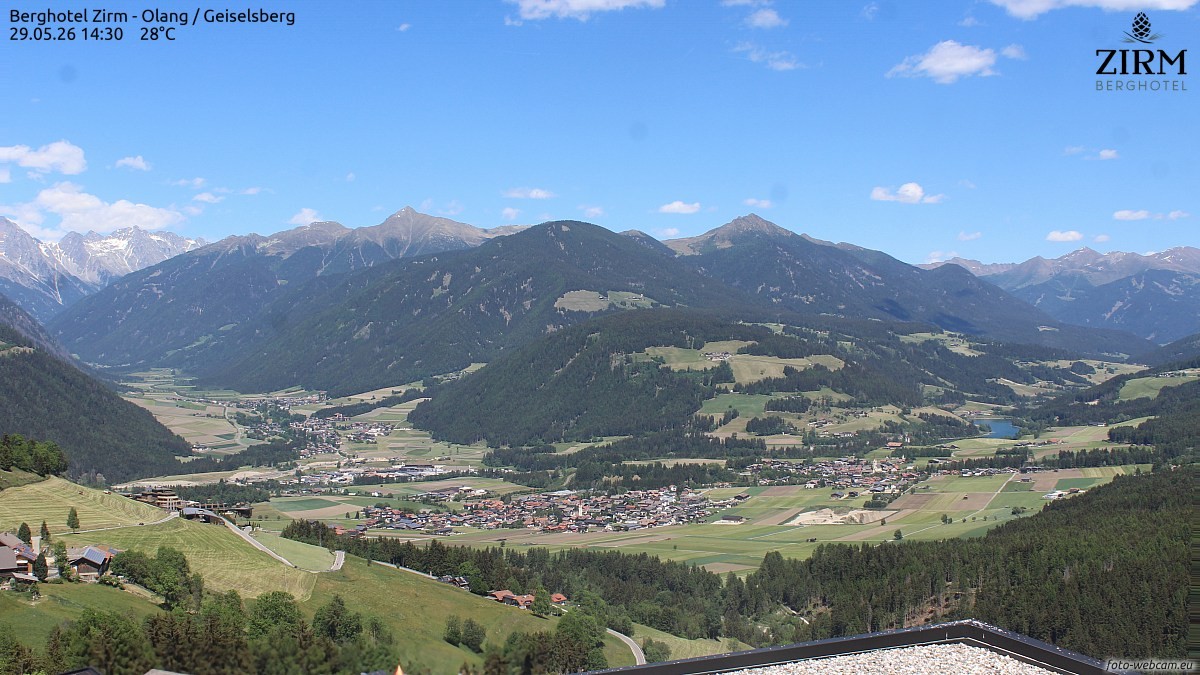Archiv Foto Webcam Berghotel Zirm am Kronplatz