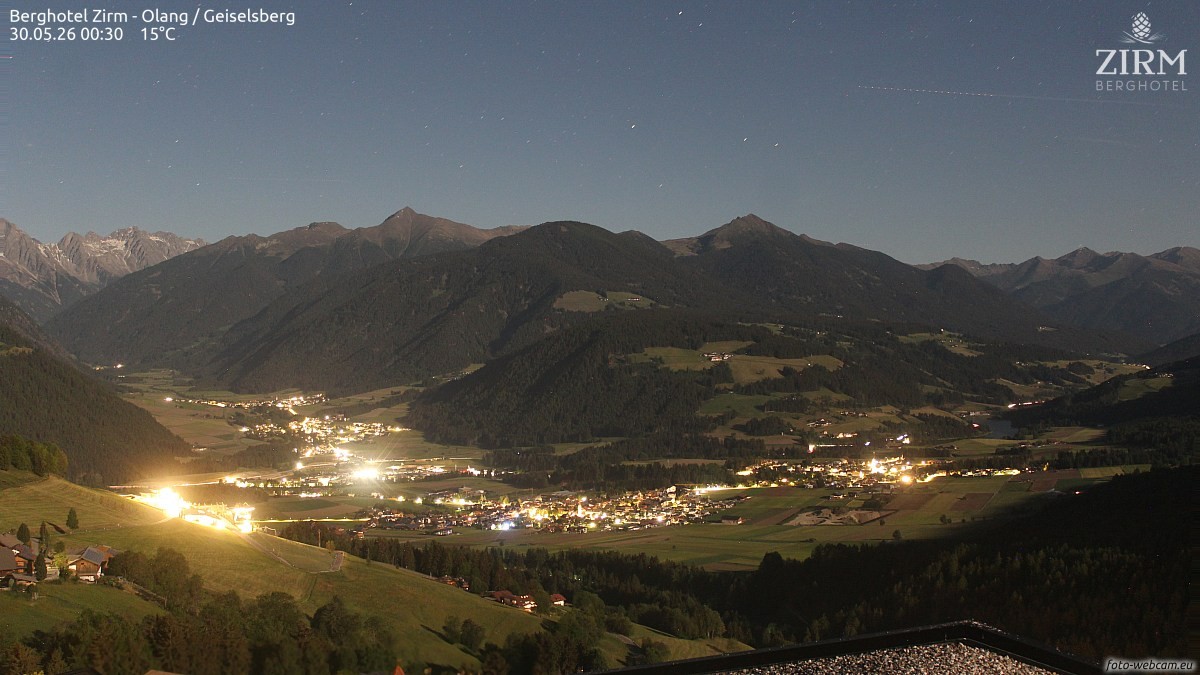 Archiv Foto Webcam Berghotel Zirm am Kronplatz