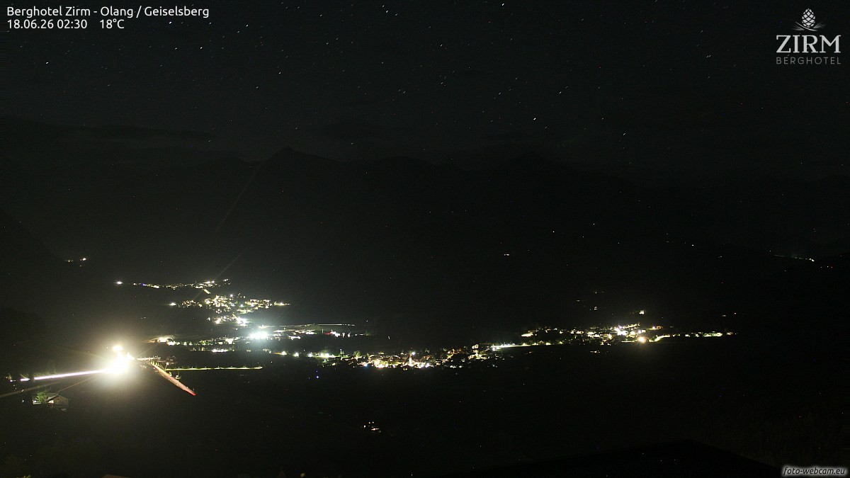 Archiv Foto Webcam Berghotel Zirm am Kronplatz