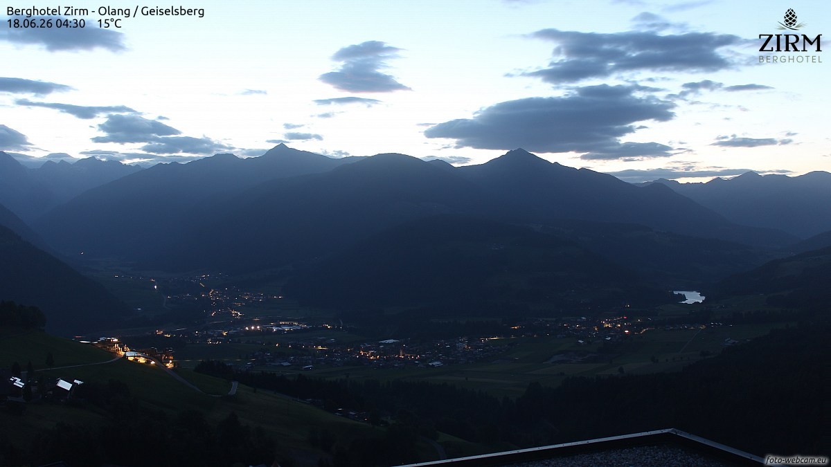 Archiv Foto Webcam Berghotel Zirm am Kronplatz