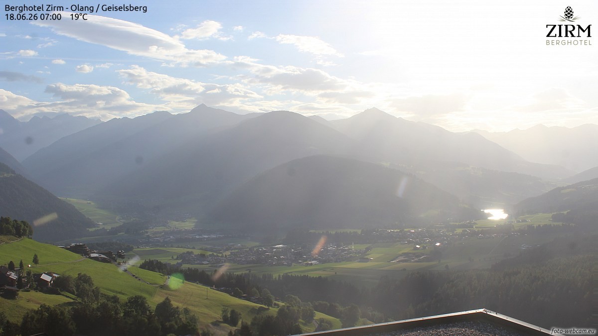 Archiv Foto Webcam Berghotel Zirm am Kronplatz