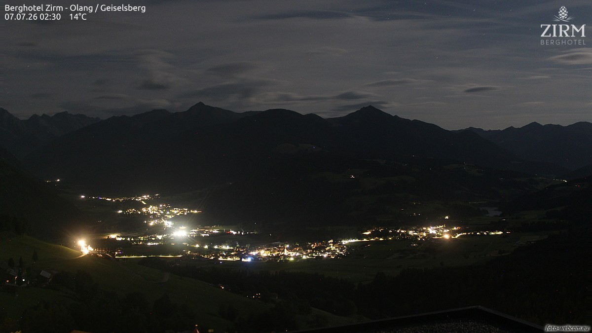 Archiv Foto Webcam Berghotel Zirm am Kronplatz