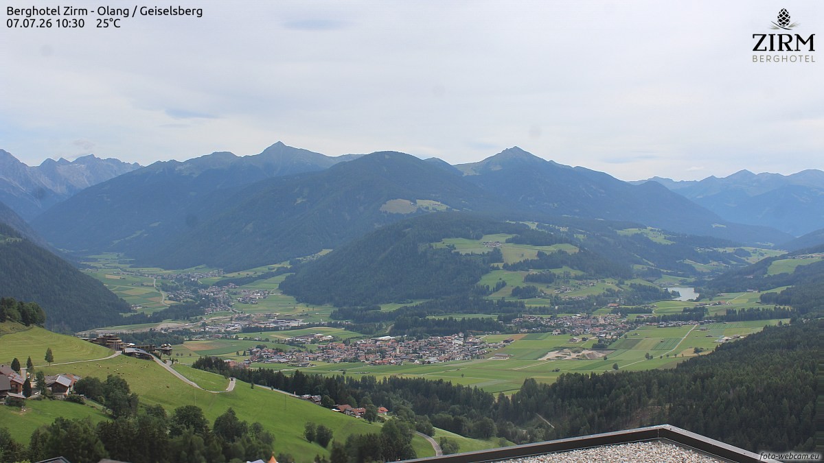 Archiv Foto Webcam Berghotel Zirm am Kronplatz