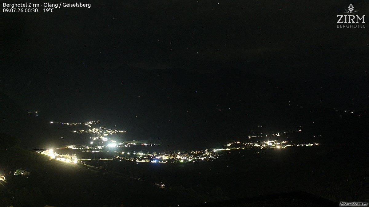 Archiv Foto Webcam Berghotel Zirm am Kronplatz