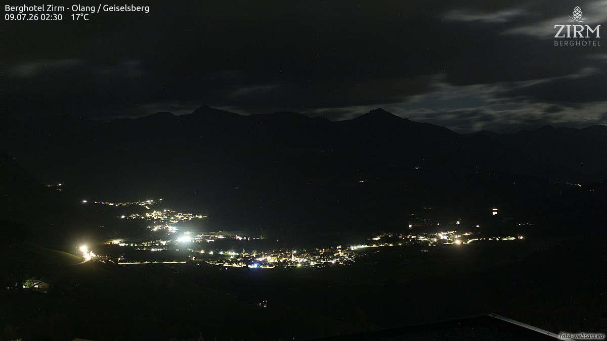 Archiv Foto Webcam Berghotel Zirm am Kronplatz