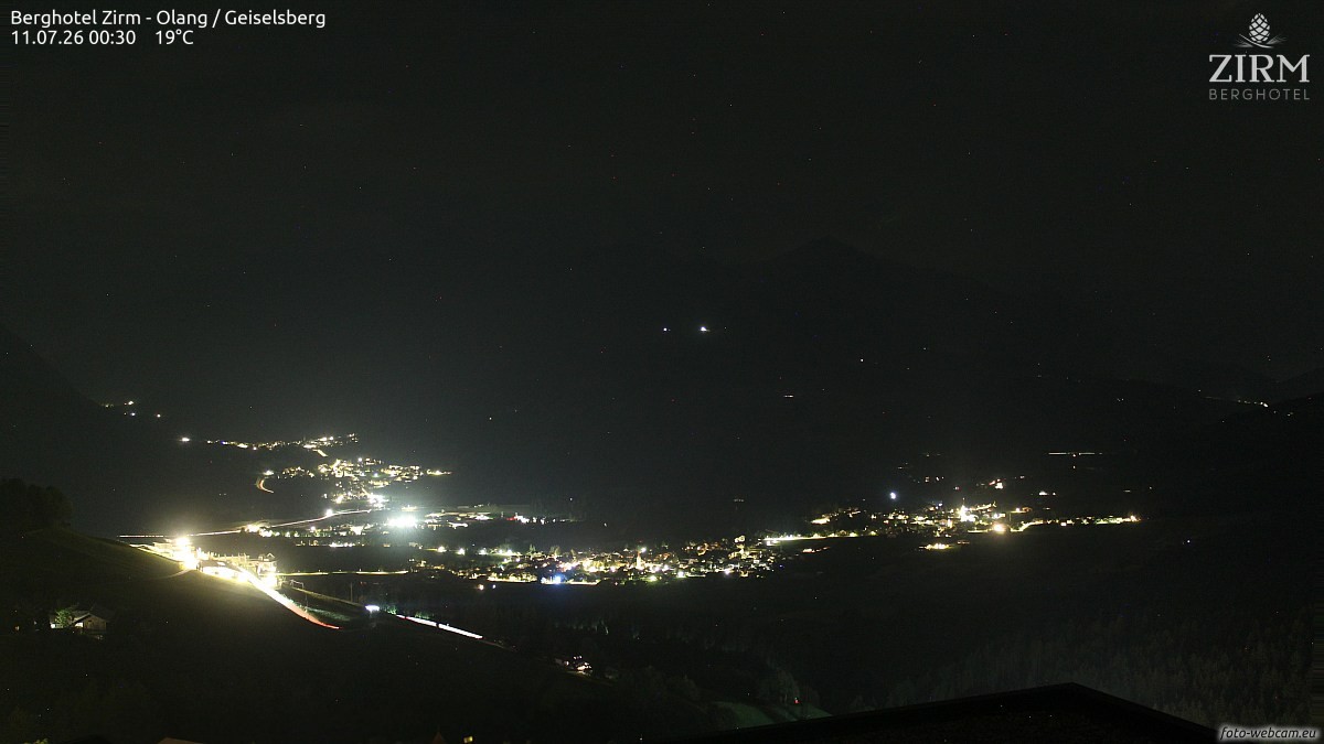 Archiv Foto Webcam Berghotel Zirm am Kronplatz