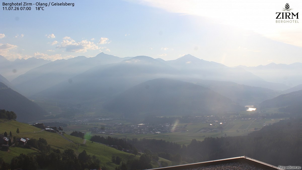 Archiv Foto Webcam Berghotel Zirm am Kronplatz